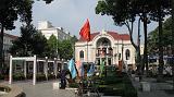 IMG_2277 With warmer weather and brighter skies, city sights seem more colorful in Saigon than in Hanoi.